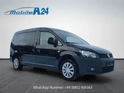 Gebraucht VW Caddy Maxi 101 PS (74 kW) 2011 Schwarz Van / Kleinbus