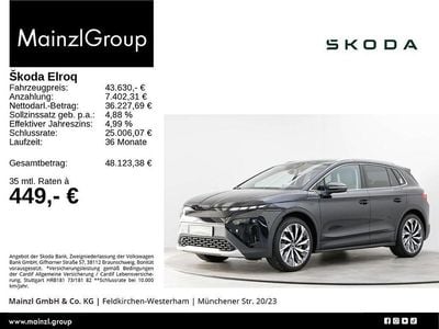 Schwarz Gebraucht 2025 Skoda Elroq Suite SUV | 43.630 € (Guter Preis)