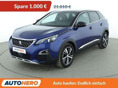 Gebraucht Peugeot 3008 Allure 131 PS (96 kW) 2020 Blau SUV