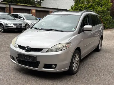 Gebraucht Mazda 5 Exclusive 116 PS (85 kW) 2007 Silber Van / Kleinbus