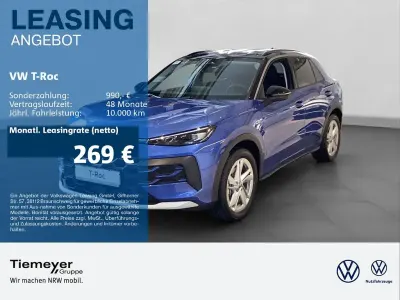 Neu VW T-Roc Cabriolet Life 150 PS (110 kW) 2026 Blau SUV