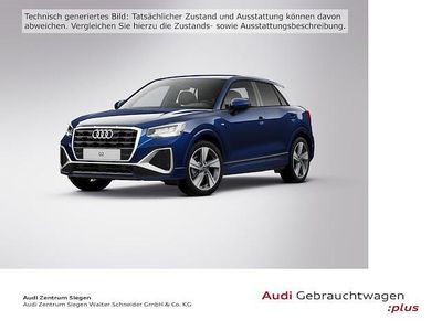 Gebraucht Audi Q2 Ambiente 150 PS (110 kW) 2022 Navarrablau metallic SUV