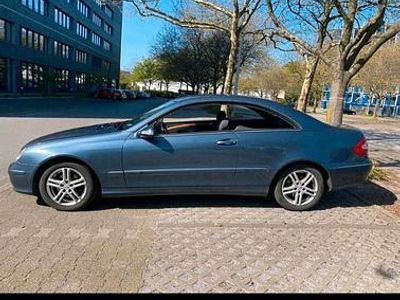 Brugt Mercedes CLK200 163 HK (119 kW) 2003 Blå Coupe
