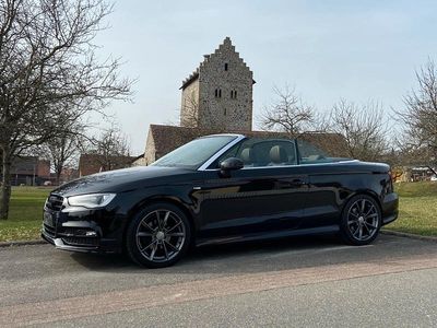 Gebraucht Audi A3 Cabriolet S-Line 150 PS (110 kW) 2014 Schwarz Cabrio