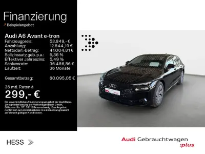 Gebraucht Audi A6 e-tron Advanced 210 kW (286 PS) 2025 Mythosschwarz metallic Kombi