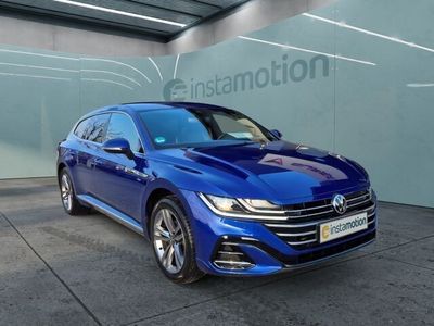 Blau Gebraucht 2021 VW Arteon R-line Kombi | 27.990 € (Etwas zu teuer)