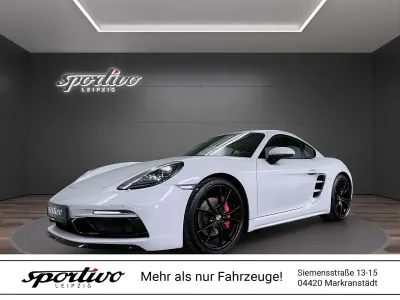 Gebraucht Porsche 718 Cayman GTS 366 PS (269 kW) 2019 Racetrackgrey/kreide/crayon/ch Coupé