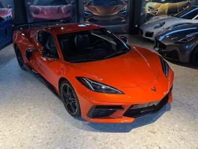 Gebraucht Corvette Stingray 496 PS (364 kW) 2020 Orange