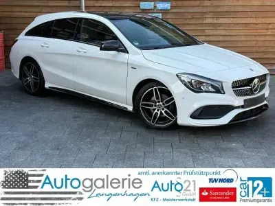 Gebraucht Mercedes CLA180 Shooting Brake AMG 122 PS (89 kW) 2017 Weiß Kombi