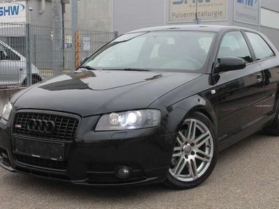 gebraucht Audi A3 2.0 TDI S Line Sportpaket Plus /Navi/Xenon/8-Fach