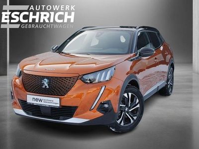 Gebraucht Peugeot e-2008 GT 100 kW (136 PS) 2021 Orange SUV