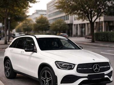 Gebraucht Mercedes GLC220 AMG line 194 PS (142 kW) 2020 Weiß SUV