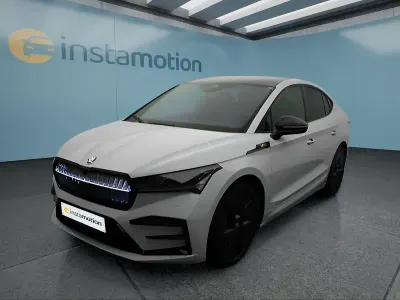 Gebraucht Skoda Enyaq iV RS 219 kW (299 PS) 2022 Weiß SUV
