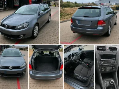 Gebraucht VW Golf VI 105 PS (77 kW) 2012 Grau Kombi