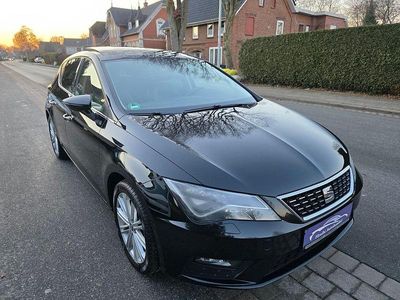 Usata Seat Leon XCELLENCE 125 CV (91 kW) 2017 Nero Berlina