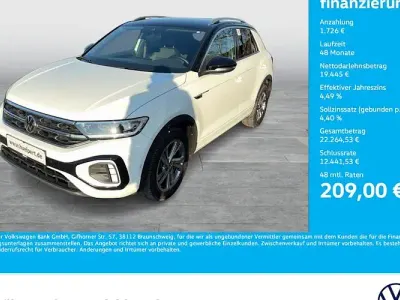 Brugt VW T-Roc R-line 110 HK (80 kW) 2023 Hvid SUV