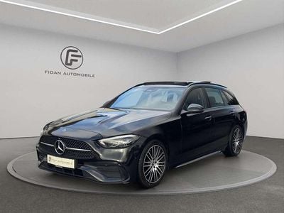 Usata Mercedes C220 AMG line 200 CV (147 kW) 2022 Nero Station wagon