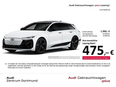 Weiß Gebraucht 2025 Audi A6 e-tron S-Line Kombi | 64.577 € (Teuer)