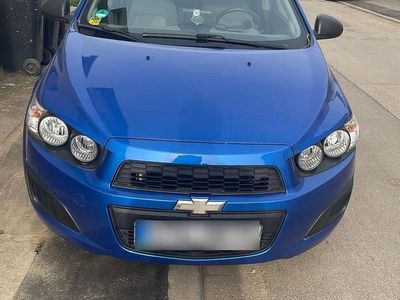 Gebraucht Chevrolet Aveo 69 PS (50 kW) 2012 Blau Kleinwagen