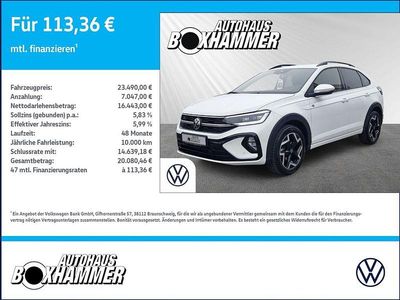 Gebraucht VW Taigo R-line 116 PS (85 kW) 2025 Weiß SUV