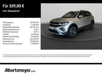 Nuova VW T-Cross Style 85 CV (62 kW) 2026 Argento SUV