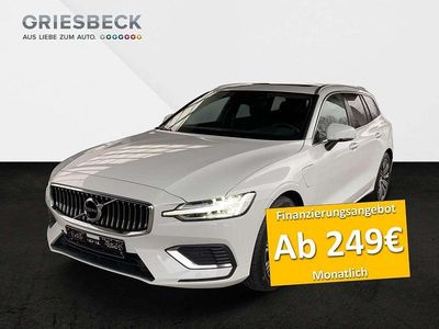 Gebraucht Volvo V60 Inscription 341 PS (250 kW) 2021 Ice white / solid Kombi