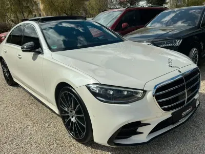 Käytetty Mercedes S400 AMG line 330 HP (242 kW) 2022 Valkoinen Sedan