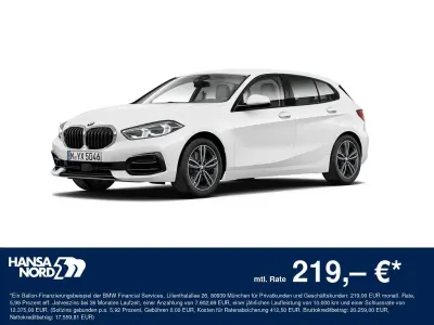 Gebraucht BMW 118 Sport Line 136 PS (100 kW) 2023 Weiß Kleinwagen