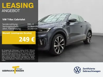 Gebraucht VW T-Roc Cabriolet R-line 150 PS (110 kW) 2025 Grau Cabrio