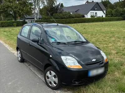 Gebraucht Chevrolet Matiz 52 PS (38 kW) 2009 Schwarz Kleinwagen