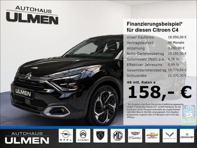 Gebraucht Citroën C4 Shine 131 PS (96 kW) 2023 Schwarz SUV