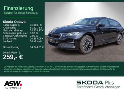Gebraucht Skoda Octavia Tour 150 PS (110 kW) 2025 Schwarzmagic perleffekt Kombi