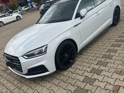 Brugt Audi A5 Sportback Design 190 HK (139 kW) 2019 Hvid Hatchback