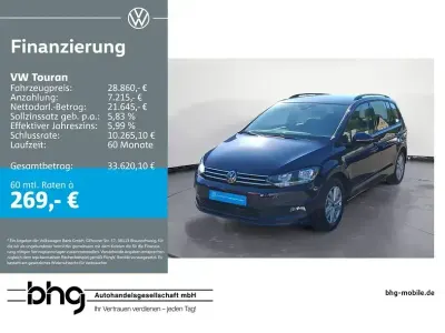 Gebraucht VW Touran Comfortline 150 PS (110 kW) 2025 Blau Van / Kleinbus