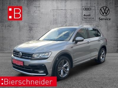 gebraucht VW Tiguan 2.0 TDI DSG 4Mo. Highline R-Line LED AHK ACC NAVI PDC 19 CONNECT