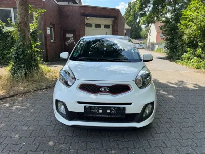 Gebraucht Kia Picanto DREAM-TEAM Edition 69 PS (50 kW) 2014 Weiß Kleinwagen
