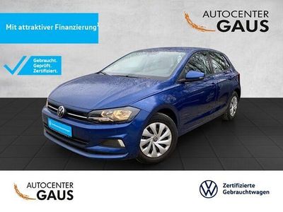 Gebraucht VW Polo Comfortline 110 PS (80 kW) 2021 Blau Kleinwagen