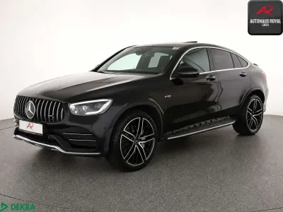 Gebraucht Mercedes GLC43 AMG AMG 390 PS (286 kW) 2021 Obsidianschwarz Coupé