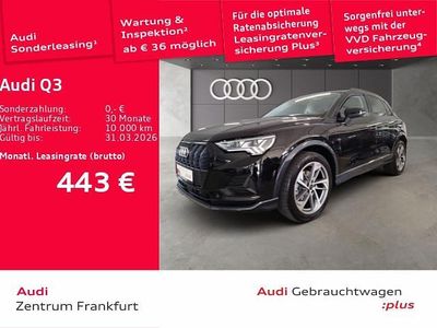 Mythosschwarz metallic Gebraucht 2025 Audi Q3 Advanced Plus SUV | 40.659 € (Fairer Preis)
