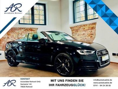 Schwarz Gebraucht 2017 Audi A3 Cabriolet S-Line Cabrio | 22.988 € (Etwas zu teuer)