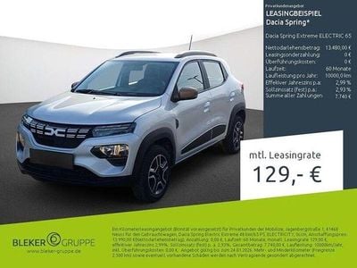 Gebraucht Dacia Spring Extreme 47 kW (65 PS) 2023 Diamantsilbergrau Kleinwagen