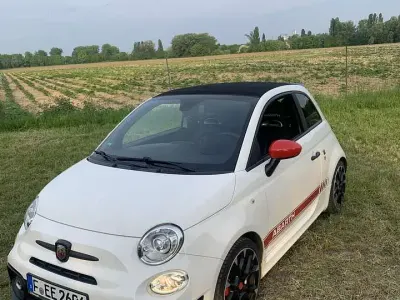 Second-hand Abarth 595C Competizione 179 CP (131 kW) 2017 Alb Cabrio