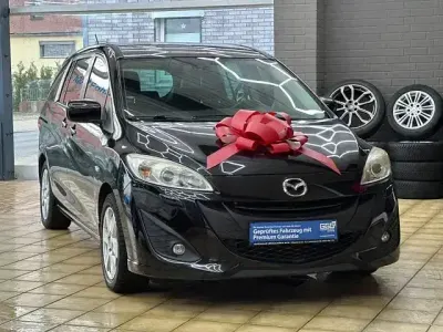 Gebraucht Mazda 5 Center-Line 116 PS (85 kW) 2011 Schwarz Van / Kleinbus