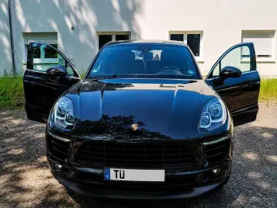 Gebraucht Porsche Macan S Diesel 258 PS (189 kW) 2017 Schwarz SUV