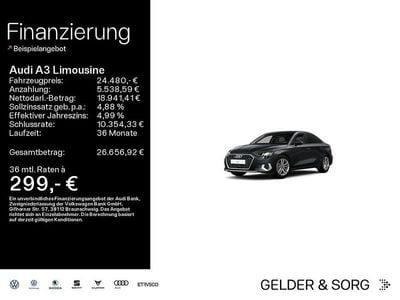 Gebraucht Audi A3 Advanced 150 PS (110 kW) 2022 Grau Limousine