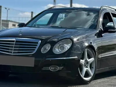 Brugt Mercedes E500 387 HK (284 kW) 2007 Sort Stationcar