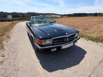 Gebraucht Mercedes SL500 Classic 231 PS (169 kW) 1983 Schwarz Cabrio