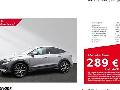 Usata Audi Q4 Sportback e-tron Ambiente 219 kW (299 CV) 2023 Grigio SUV