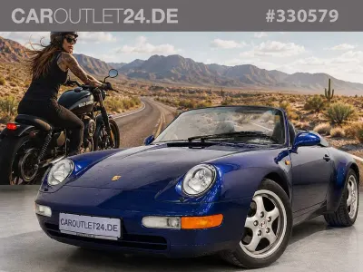 Gebraucht Porsche 911 Carrera Cabriolet 272 PS (200 kW) 1994 Irisblau Cabrio
