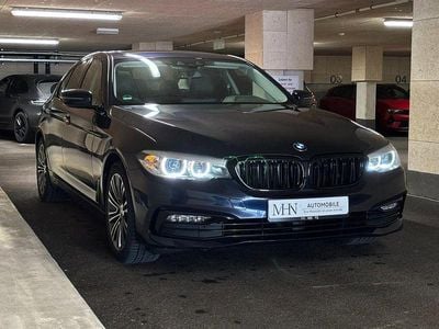 Second-hand BMW 540 Sport Line 340 CP (250 kW) 2017 Albastru Berlinǎ